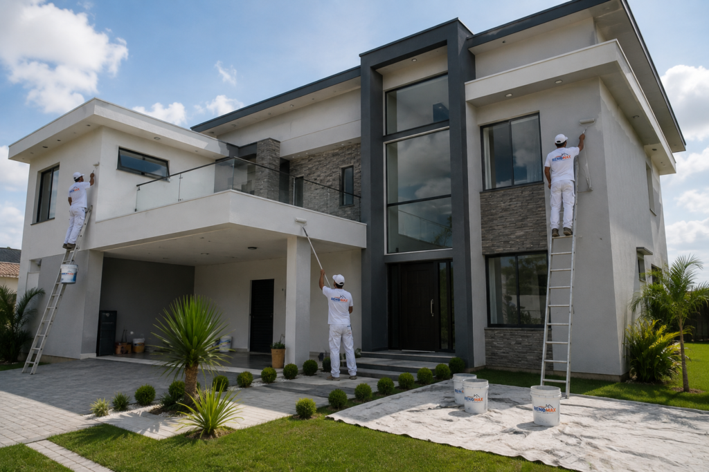 Pintura Exterior de Casa